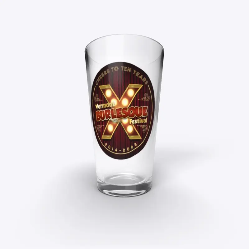 VTBF 10 Year Anniversary pint glass, #2