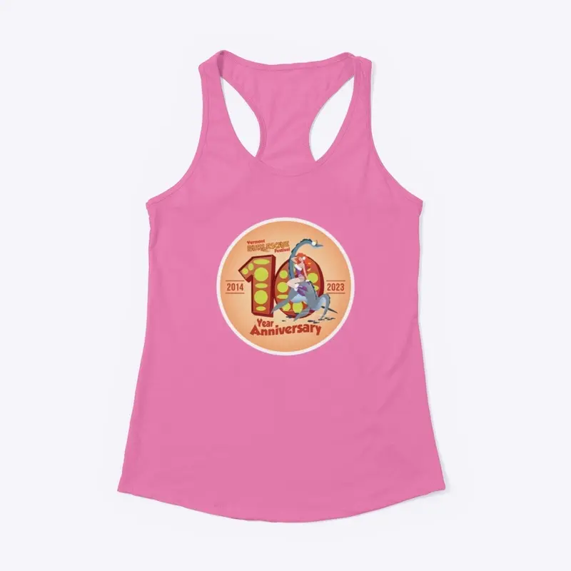 Women's Racerback Tank w/Whimsical Logo